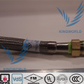 Nominal Assembly Lengths Flexible Sprinkler Hose Stainless Steel UL FM